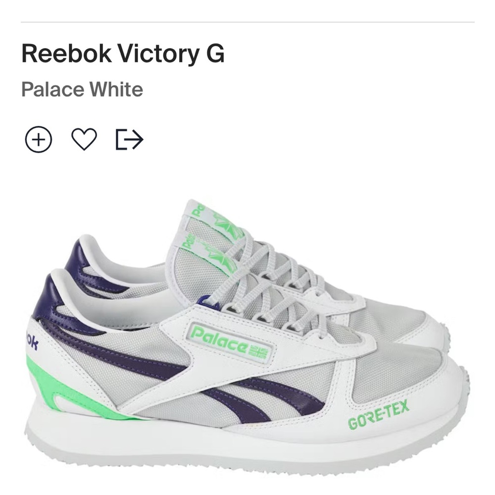Palace x Reebok Victory Gore-Tex Size 9
